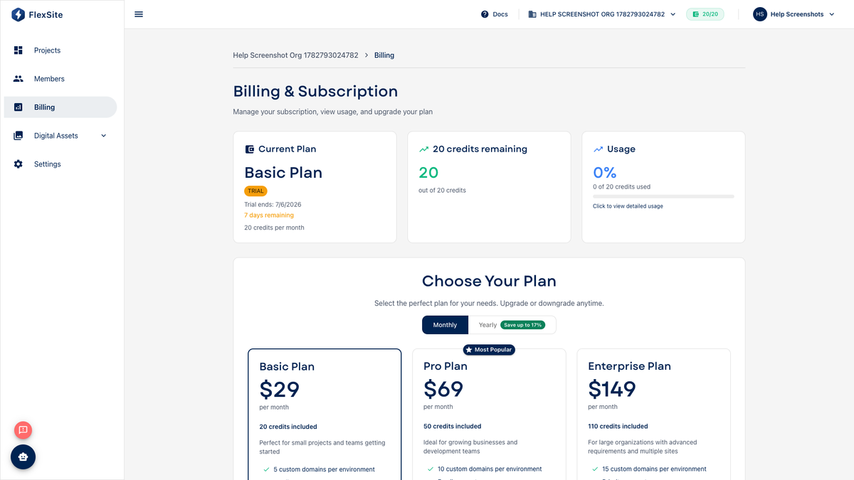 Billing Management